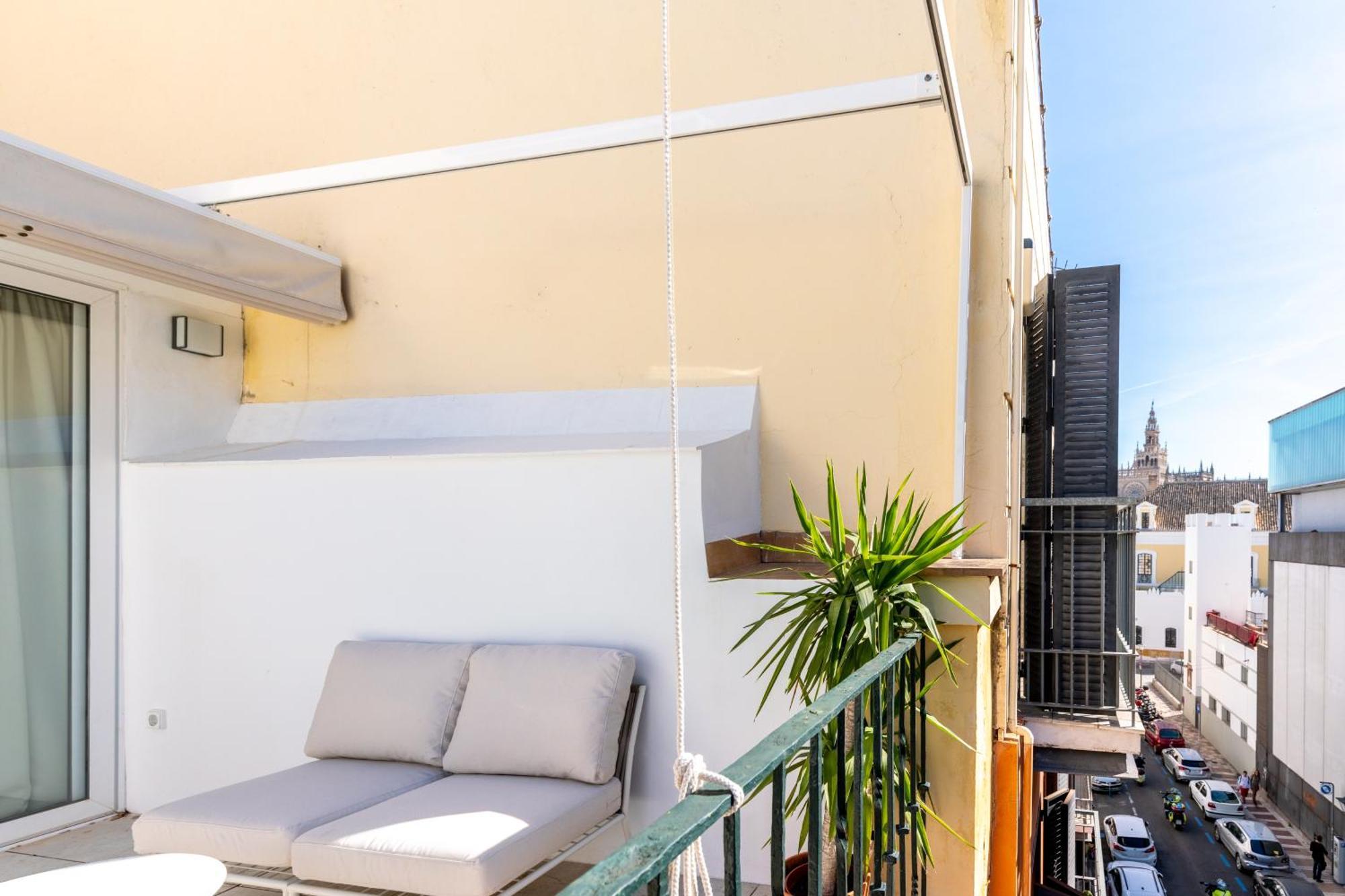 Duplex Con Terraza Junto A La Catedral Apartment Sevilla Exterior foto